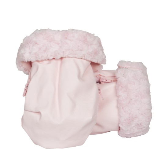 Manoplas Paseo Polipiel rosa of Babyline Manoplas Paseo Polipiel rosa