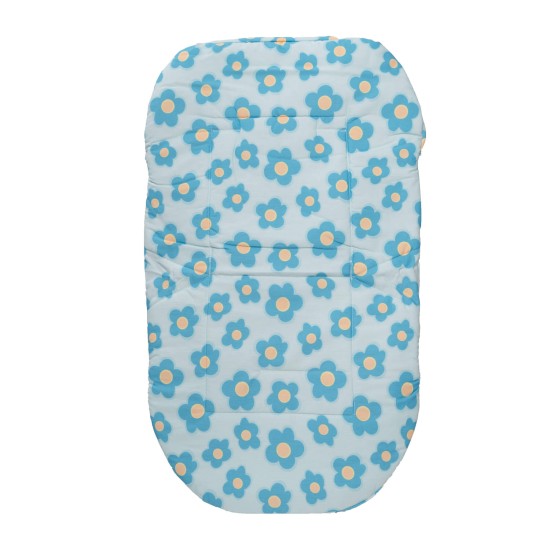 Funda de Silla Flor Grande Azul Funda de Silla Flor Grande Azul