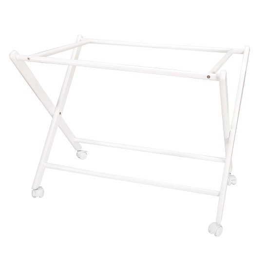 Soporte de mini cuna tijera blanco of Babyline Soporte de mini cuna tijera blanco
