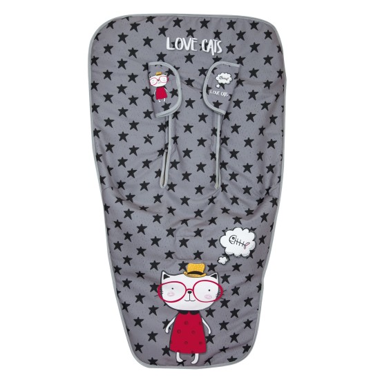 Funda de silla Love Cats of Babyline Funda de silla Love Cats