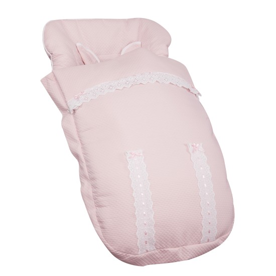 Saco de silla Classic Rosa Bebé of Babyline Saco de silla Classic Rosa Bebé