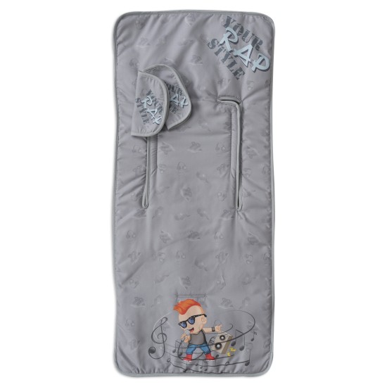 Colchoneta Silla Ligera con Cubre Arnés Music of Babyline Colchoneta Silla Ligera con Cubre Arnés Music