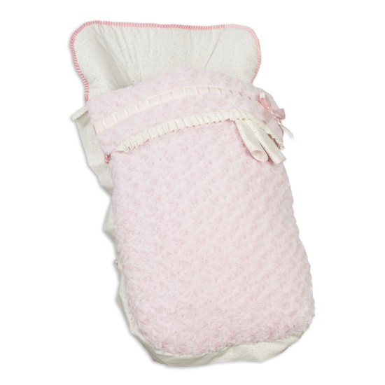 Saco Silla con Cubre Arnés Dolce Rosa of Babyline Saco Silla con Cubre Arnés Dolce Rosa