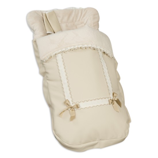 Saco Silla con Cubre Arnés Leather Beige