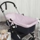 Pink Pique Carrycot Cover