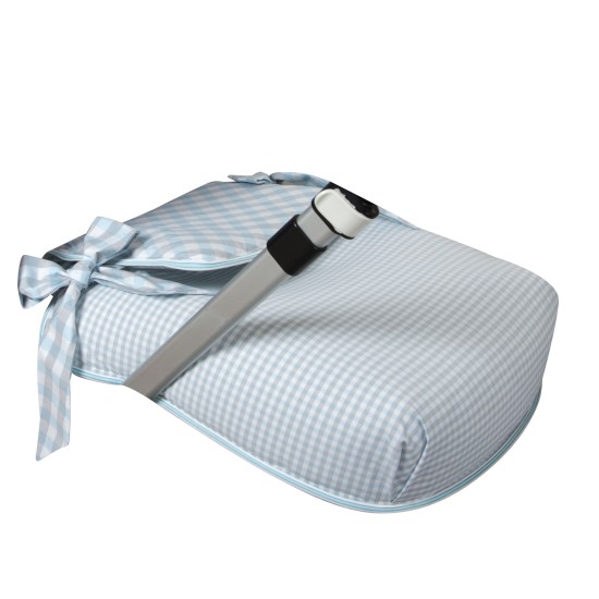 Colcha de capazo Summer Azul of Babyline Colcha de capazo Summer Azul