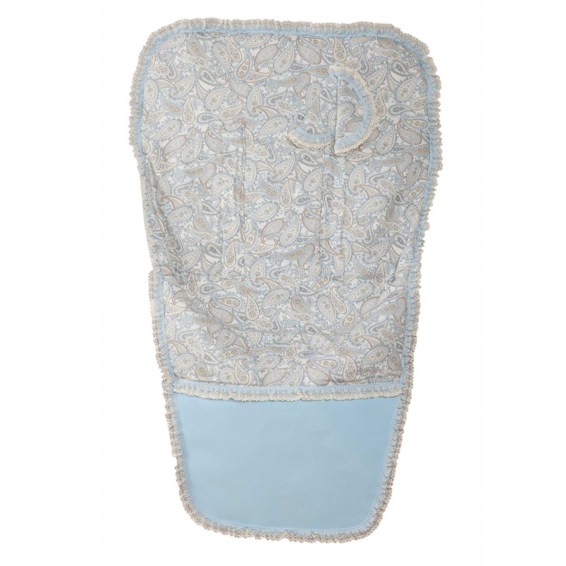 Colchoneta para silla grupo 0 color azul Babyline Caramelo