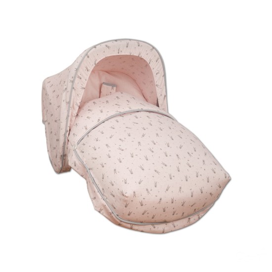 Saco Grupo 0 Bunny Rosa of Babyline Saco Grupo 0 Bunny Rosa