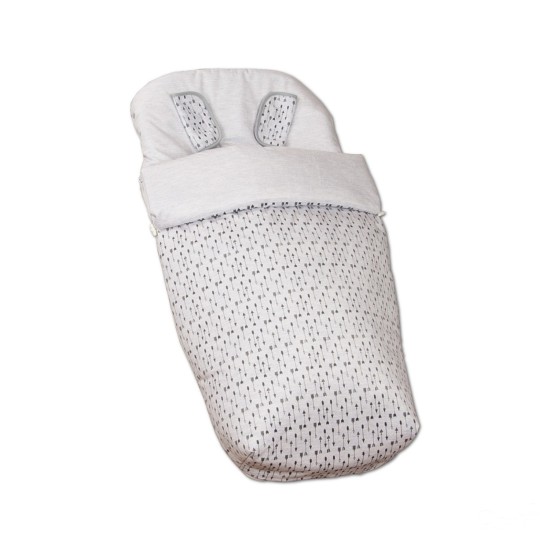 Saco Silla con Manoplas Arrow Gris of Babyline Saco Silla con Manoplas Arrow Gris
