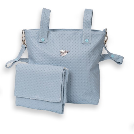 Panera Letto Celeste con neceser incuido of Babyline Panera Letto Celeste con neceser incuido