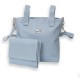 Panera Letto Celeste con neceser incuido of Babyline Panera Letto Celeste con neceser incuido